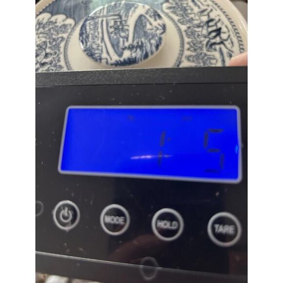 Vintage Royal Currier & Ives Blue White Ironstone Covered Casserole Dish Handles - Picture 14 of 14